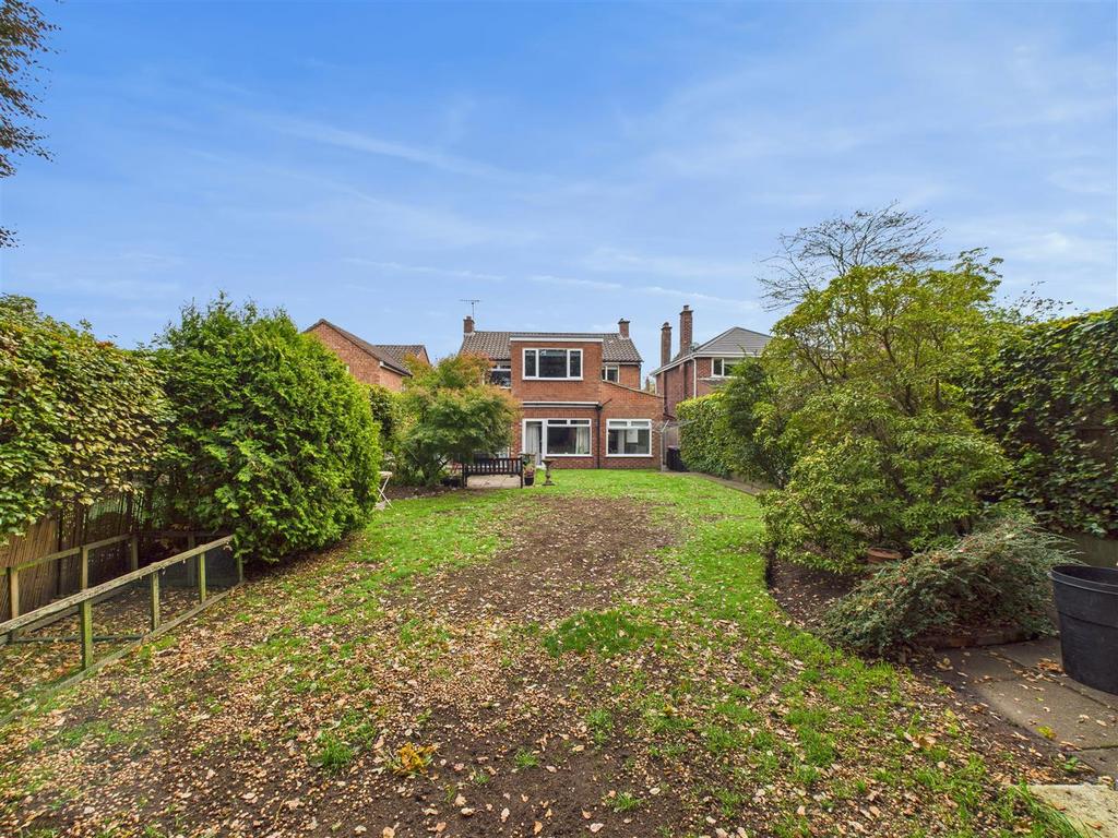 Rear of Property