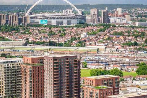 1 bedroom flat to rent, Waterview House  Union Canal Quay Walk Wembley HA0