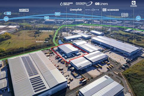 Distribution warehouse for sale, Kings Weston Ln Avonmouth BS11 8AZ
