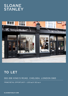 Retail property (high street) to rent, 302 - 306 Kings Rd London SW3 5UH