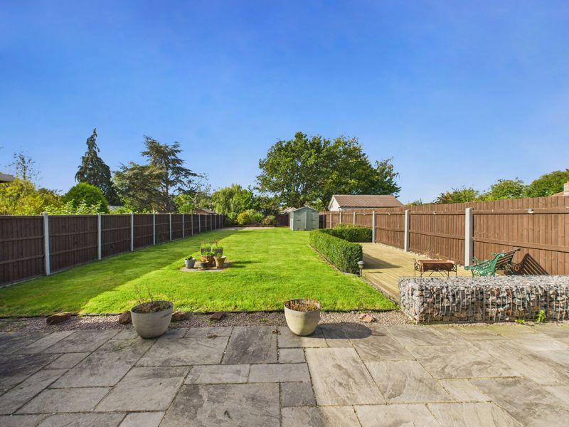 Rear garden