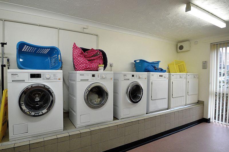 Residents laundry