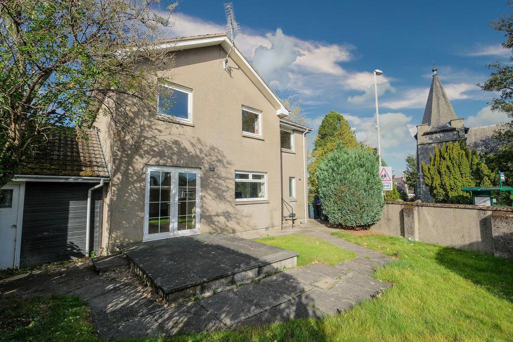 Rear of house
