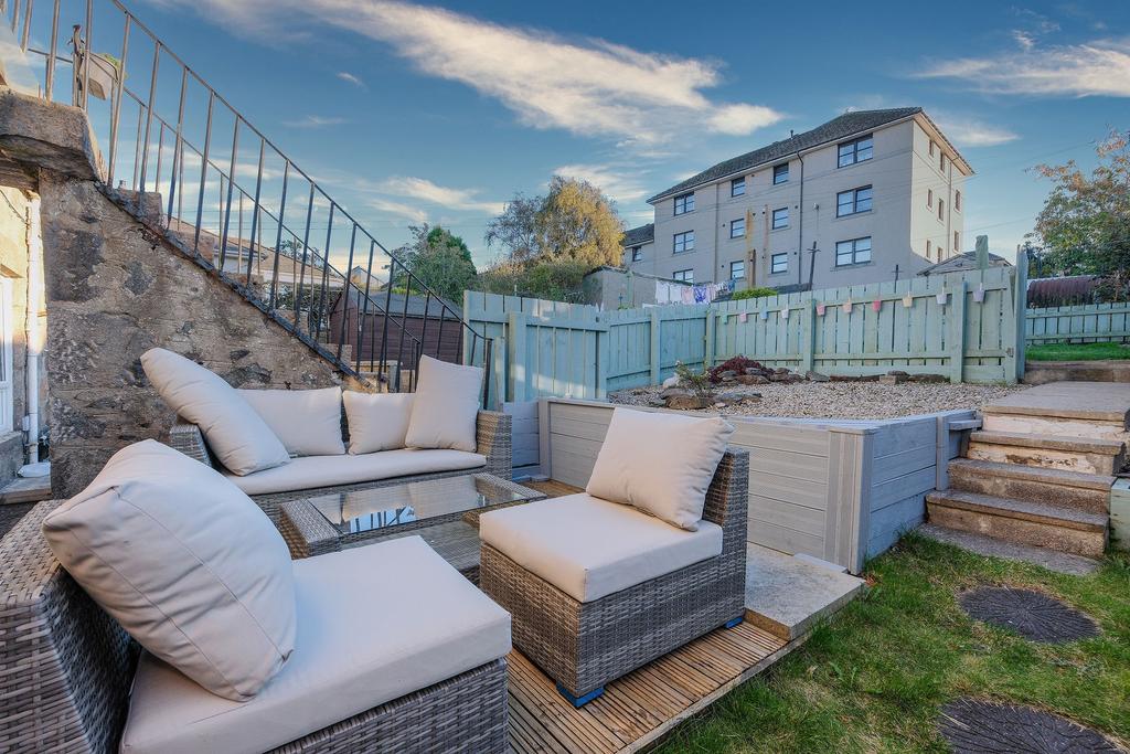 Patio at rear