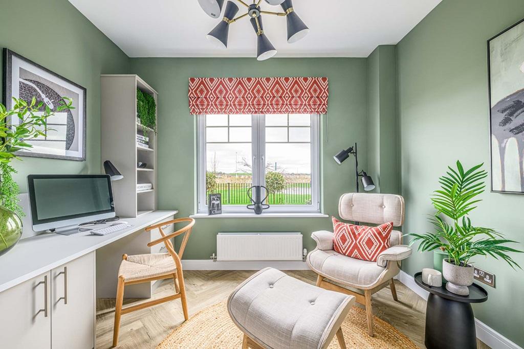 Ideal space for a study or playroom