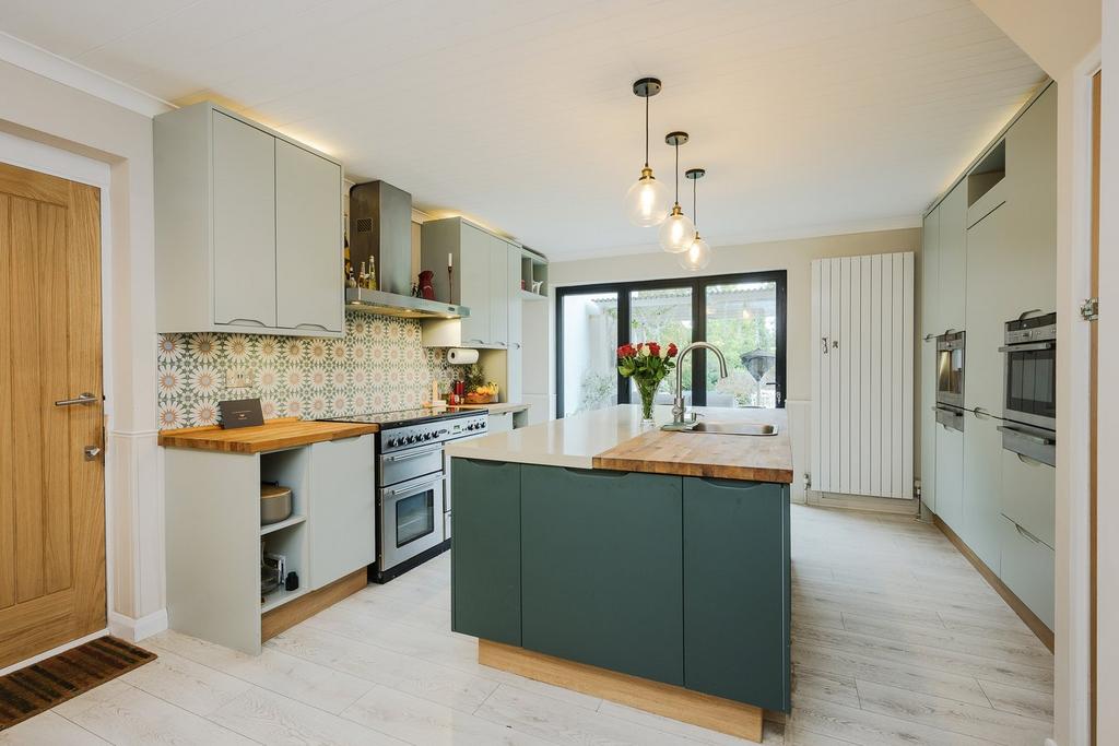 Kitchen, open plan living