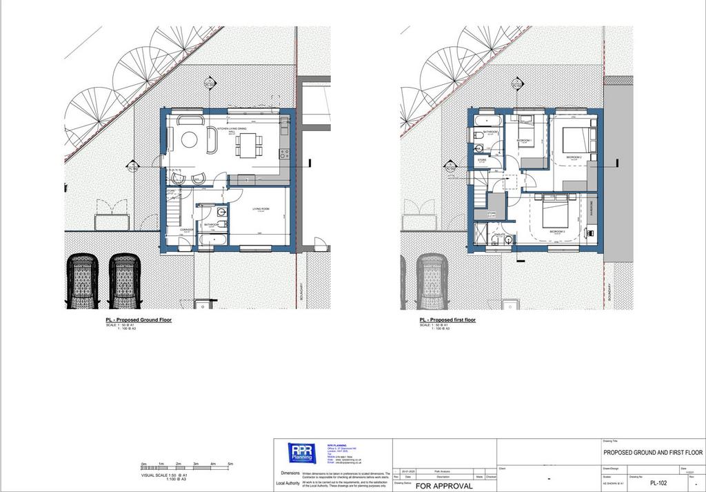 Proposed Ground and First Floor plans.png