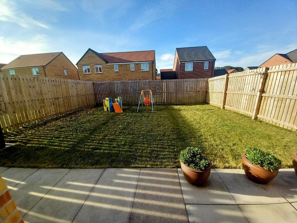 Rear garden