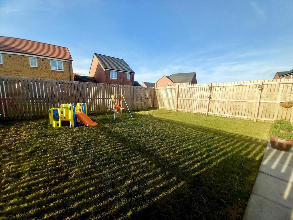 Rear garden