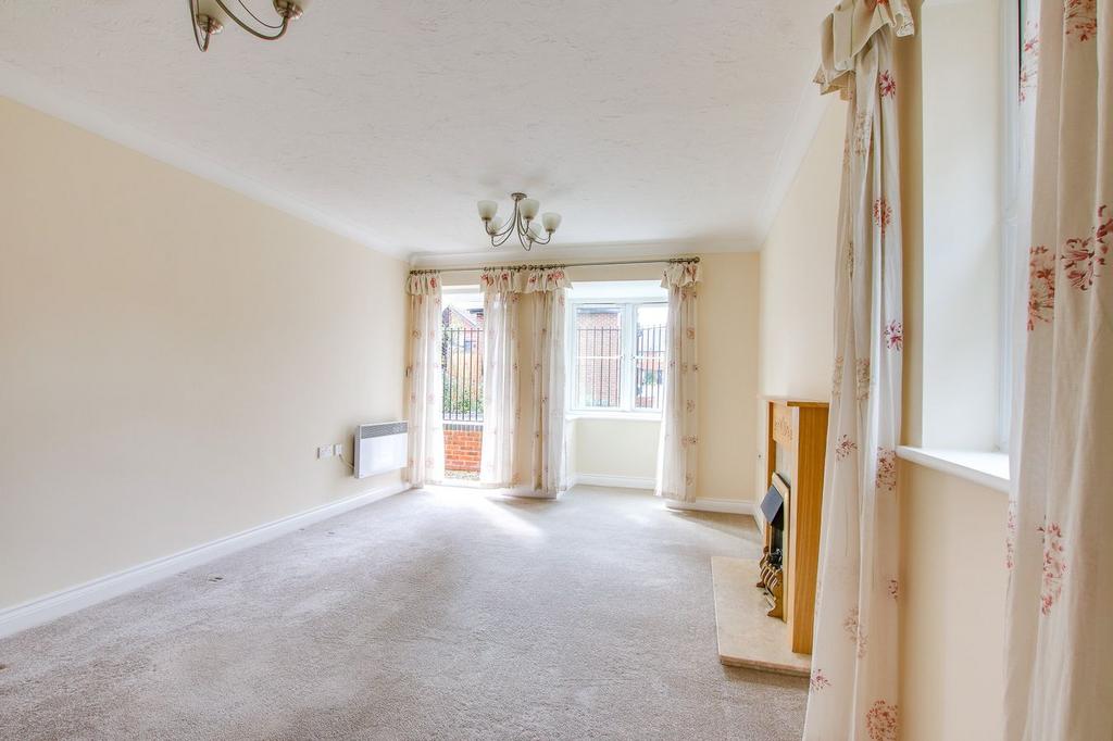 Living room, fireplace