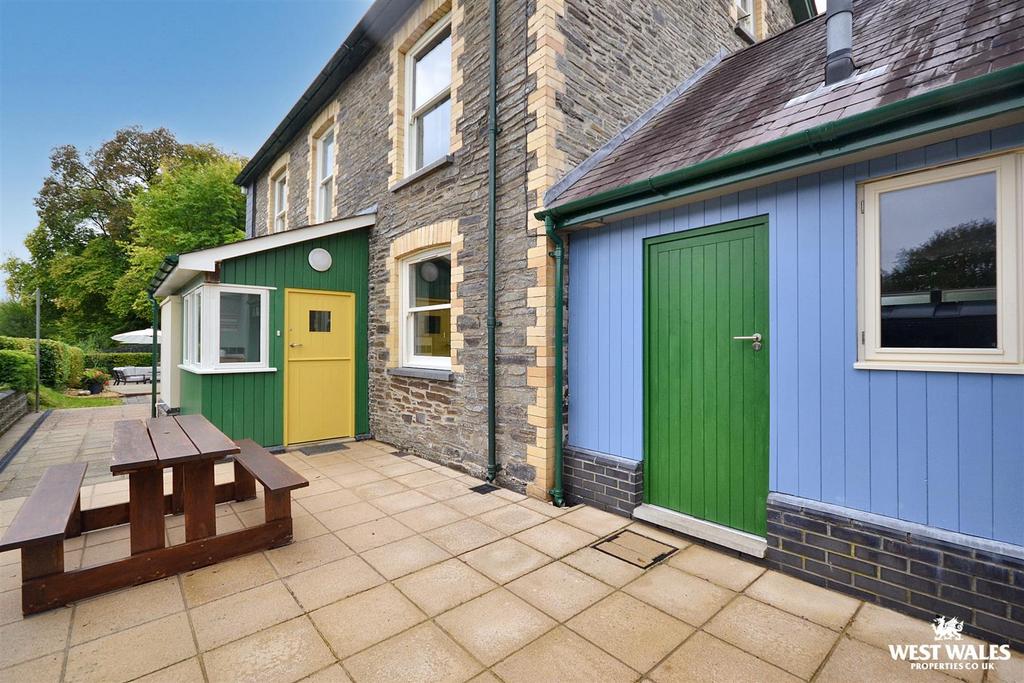 Rear patio