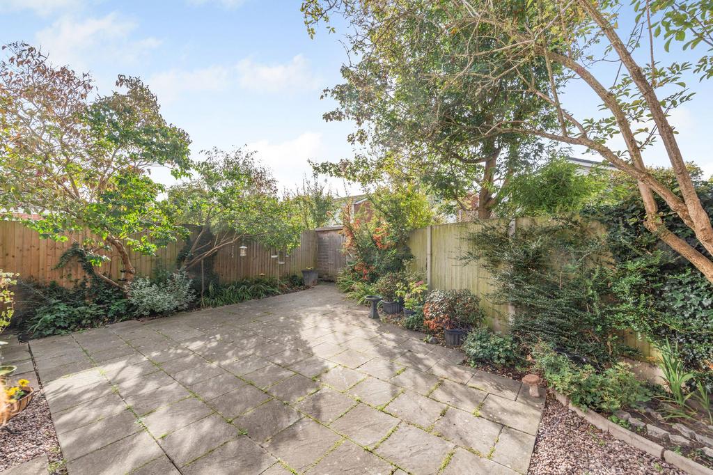 Rear garden