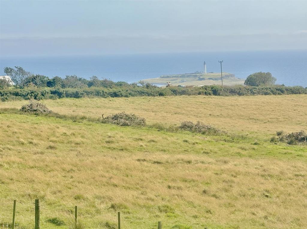 View to Pladda from Bedroom 3