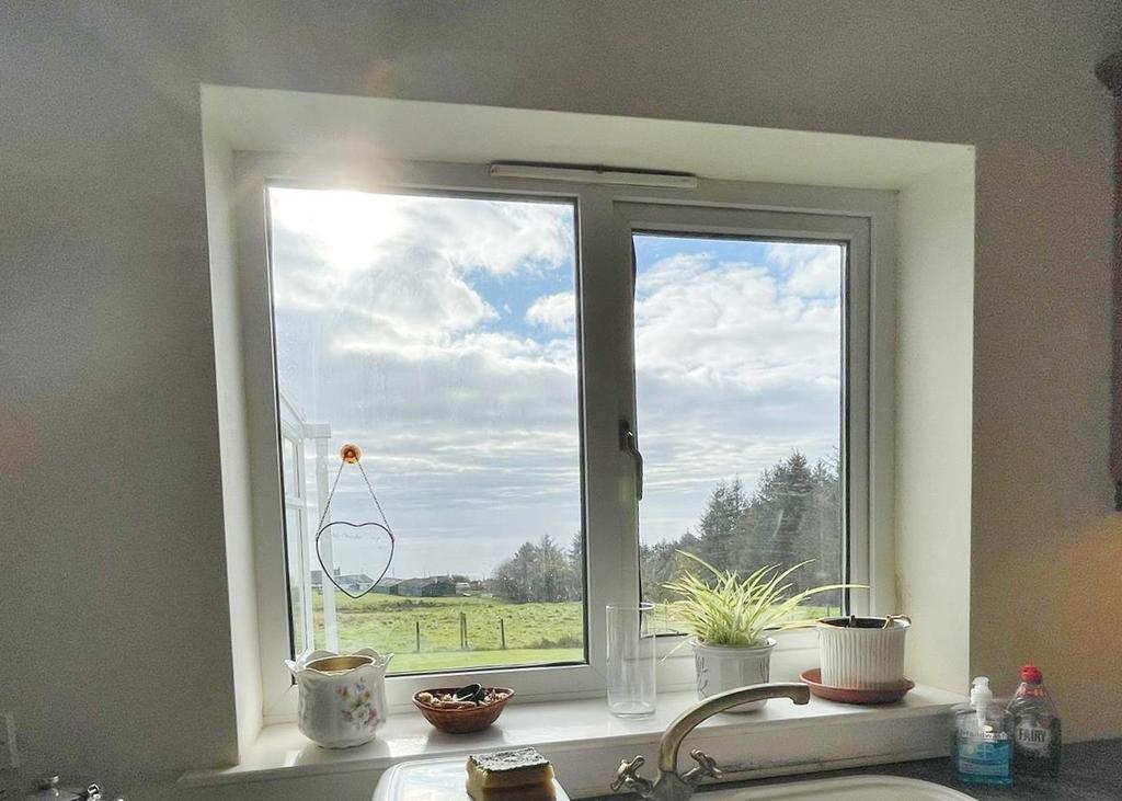 Kitchen sink view