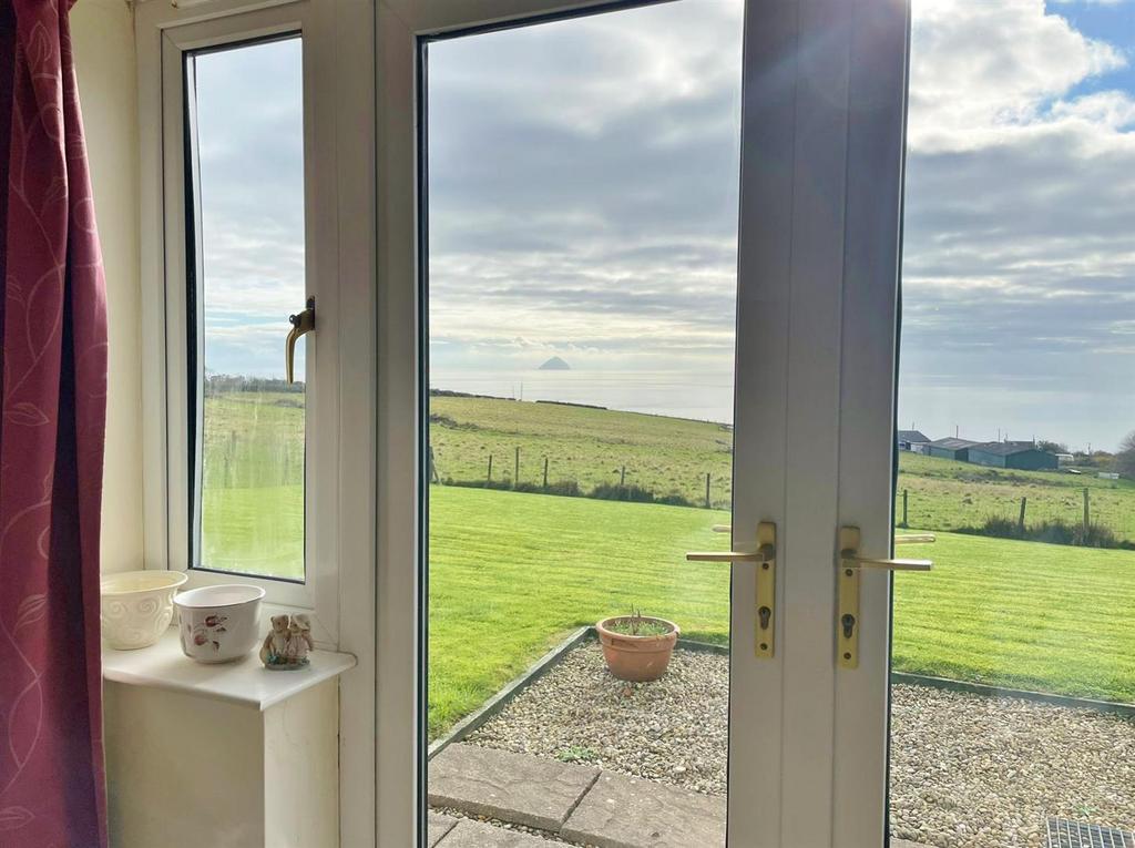 View from patio doors