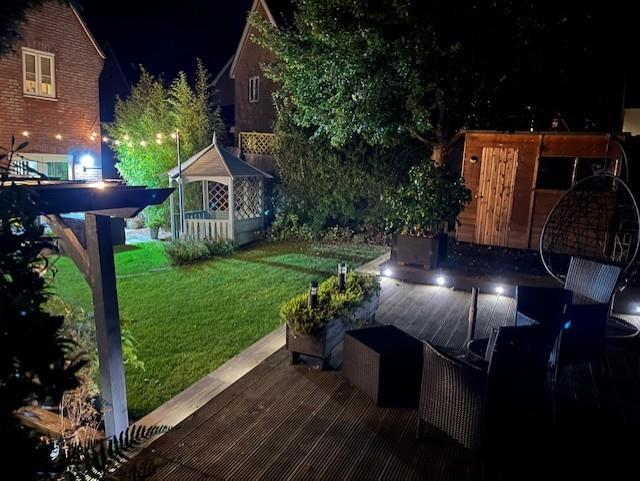 Outside