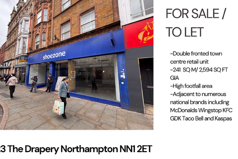 Office for sale, 21-23 Drapery Northampton NN1 2ET