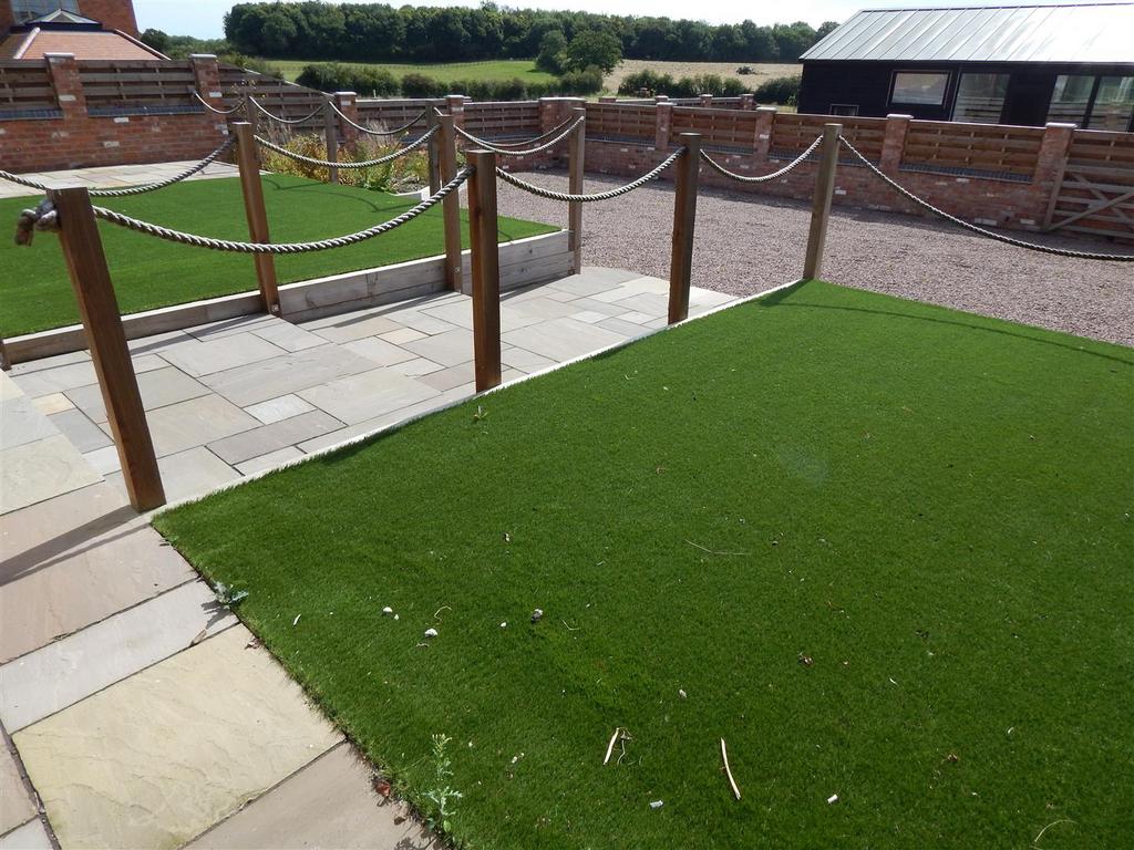 Front landscaped garden