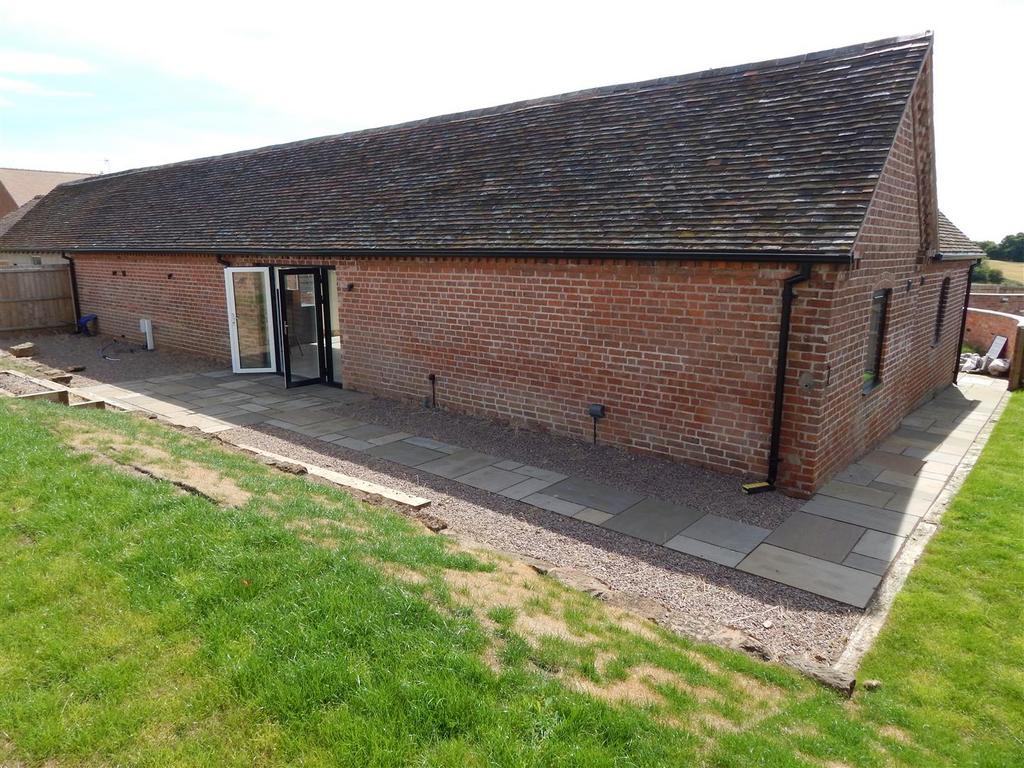 Rear of property