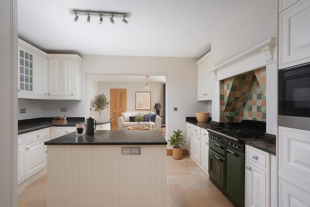 Kitchen/Living/Dining Room (CGI staging)