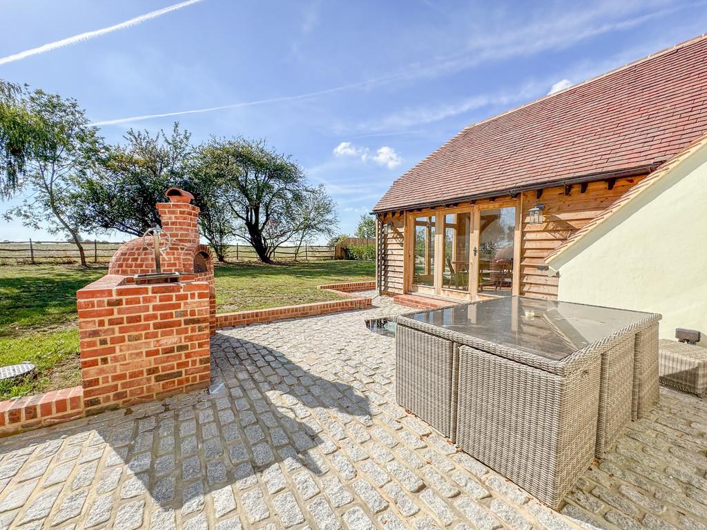 Rear patio