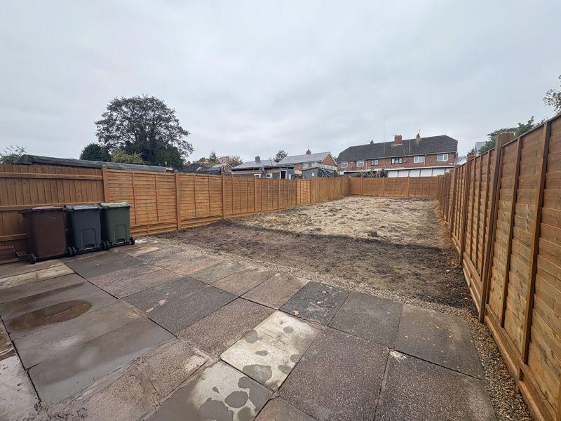 Rear garden