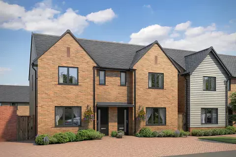 3 bedroom semi-detached house for sale, Plot 369, The Kilburn at Bloor Homes at Shrivenham, SN6, Oxfordshire, Clements Way SN6