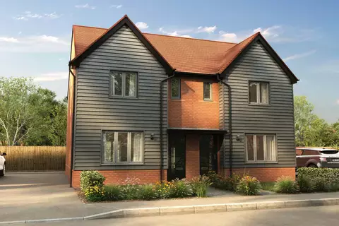 3 bedroom semi-detached house for sale, Plot 371, The Kilburn at Bloor Homes at Shrivenham, SN6, Oxfordshire, Clements Way SN6