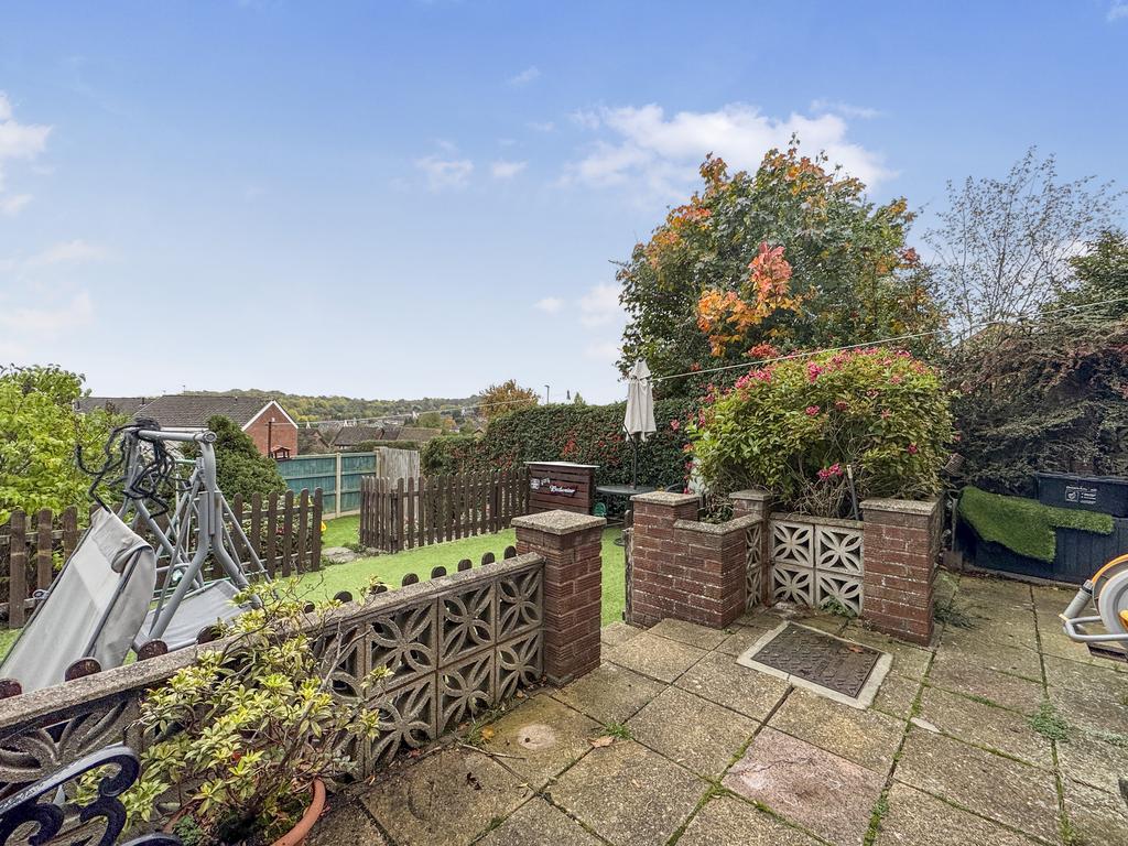 Rear patio