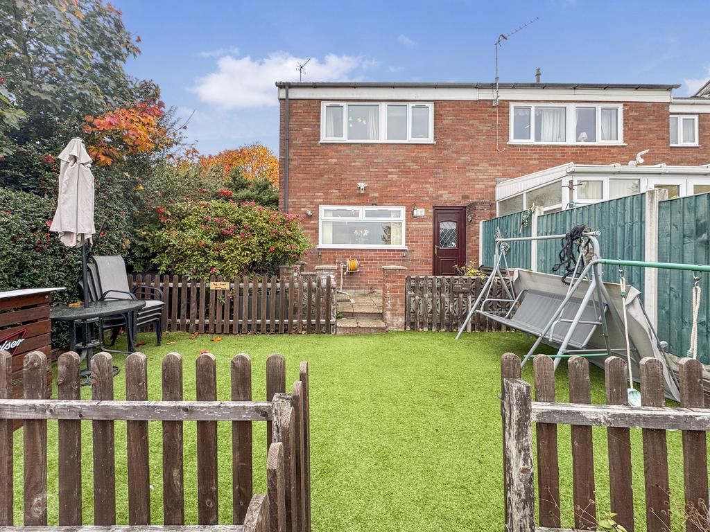Rear garden