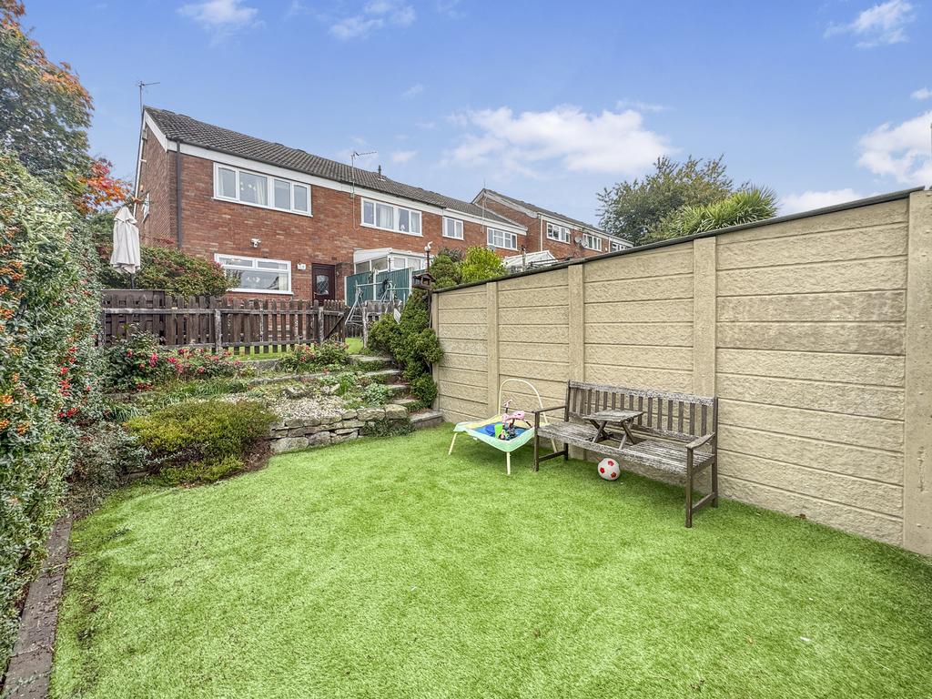 Rear garden
