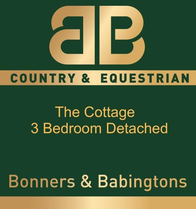 The Cottage - green background  - with text 001