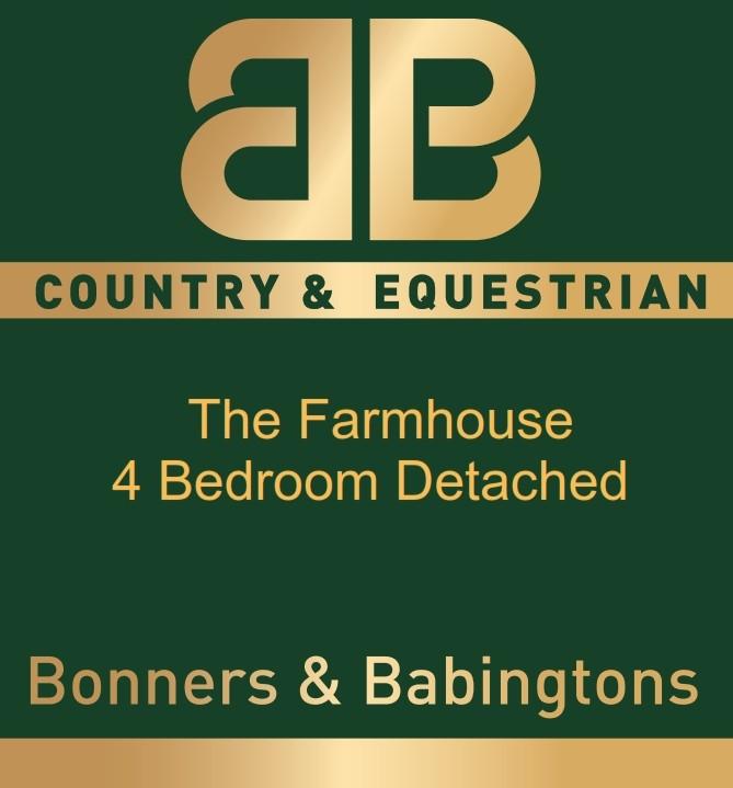 The Farmhouse - green background  - with text 001