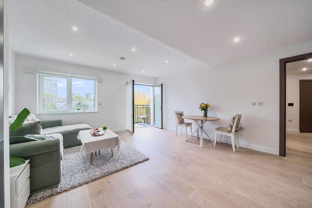 Open-plan living area, open plan living