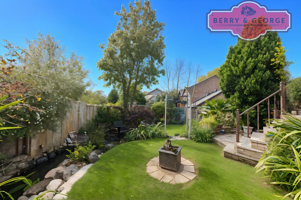 Rear garden