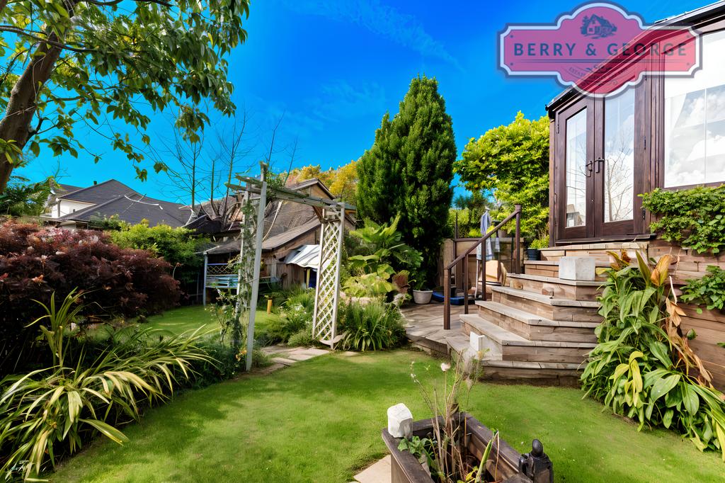 Rear garden
