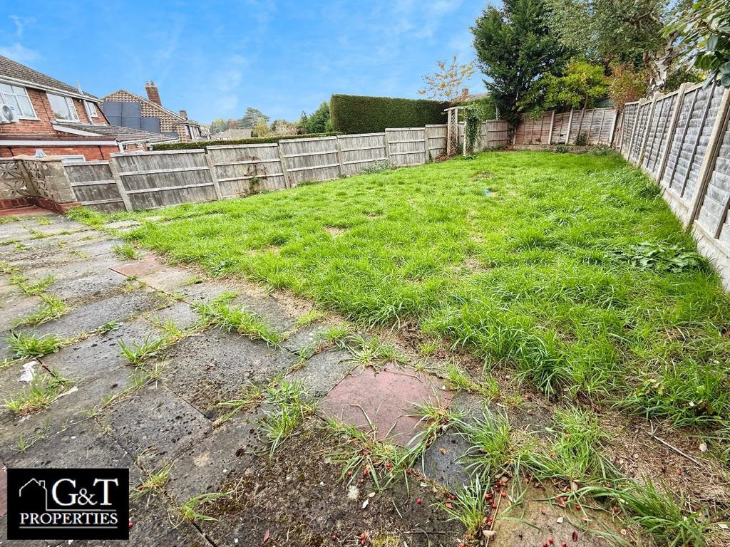 Rear garden