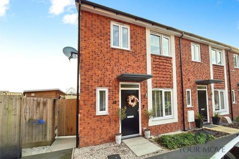 3 bedroom end of terrace house for sale, Marshall Lane, Stoke-on-Trent ST11