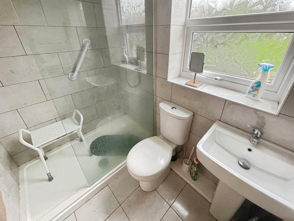 Downstairs shower room
