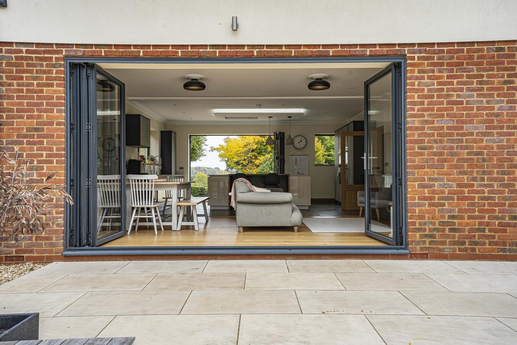 Bi-fold kitchen
