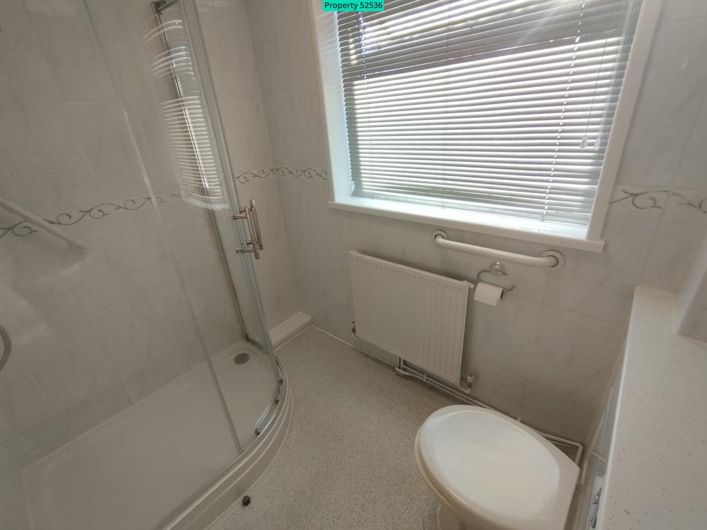 Upstairs shower room
