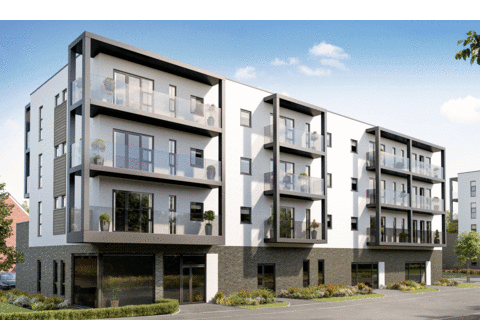 1 bedroom flat for sale, Plot 707, The apartments at Saltram Meadow, Encombe Street, Plymstock PL9