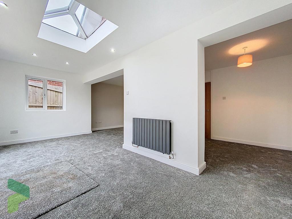 Open Plan Sitting Room Living Room and Dining Room