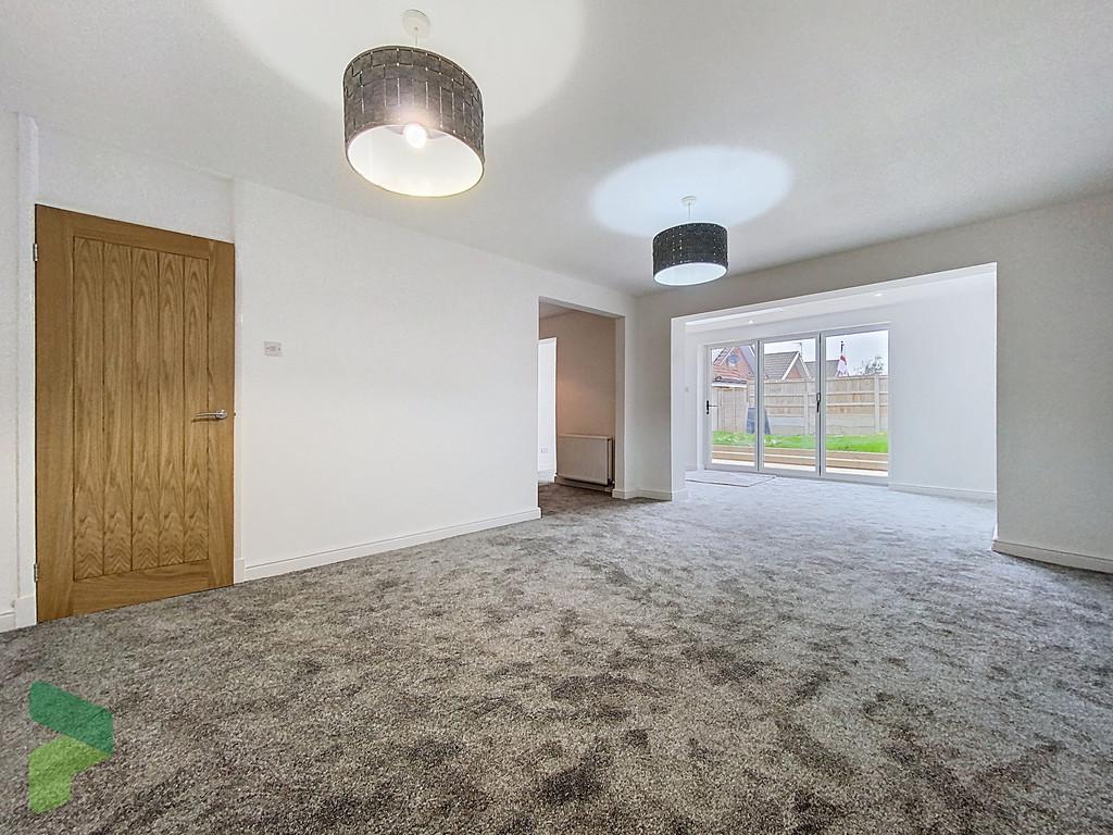 Open Plan Sitting Room and Living Room