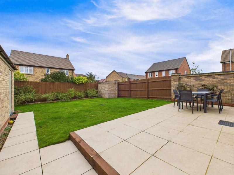 Rear garden