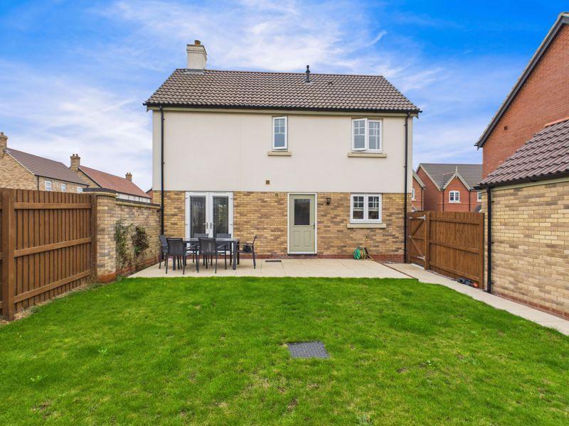 Rear garden