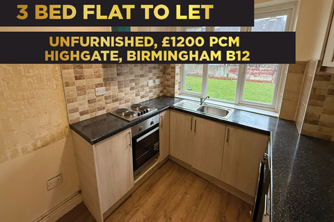3 bedroom flat to rent, Shawbury Grove, Birmingham B12