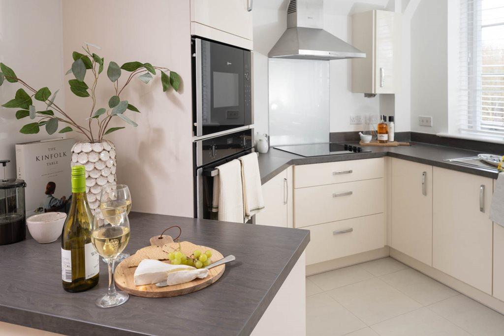 Show home kitchen
