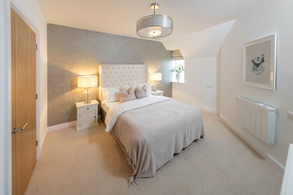 Show home master bedroom