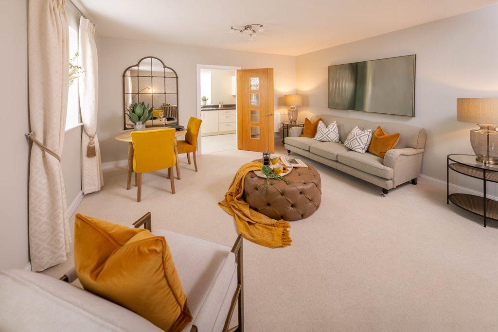 Show home living room